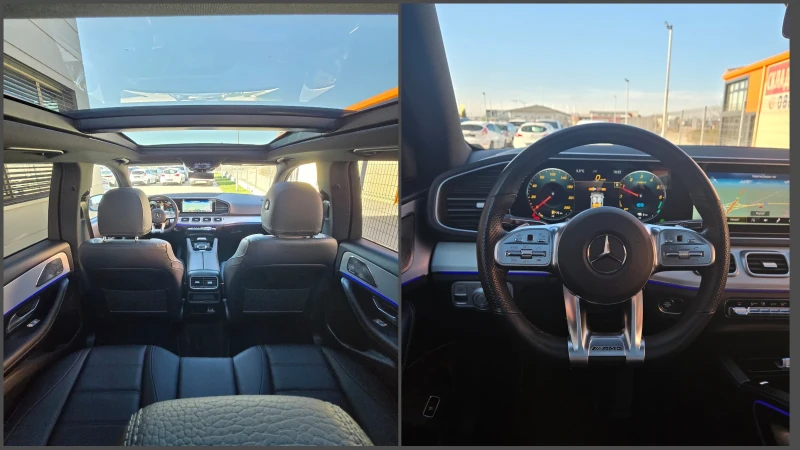 Mercedes-Benz GLE 350 AMG-63* PANORAMA* KEYLESS* OBDUXVANE* CAM-360* TOP, снимка 9 - Автомобили и джипове - 52816754