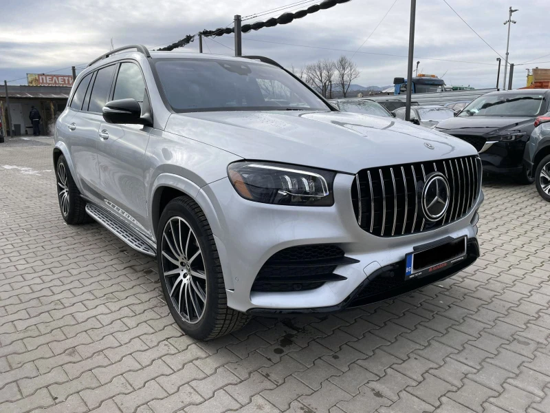 Mercedes-Benz GLS580 4M* AMG* Burmester* HuD* Обдухване* 360* DISTRONIK, снимка 3 - Автомобили и джипове - 53085476