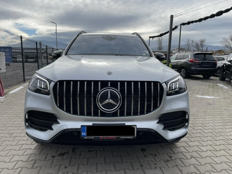 Mercedes-Benz GLS580 4M* AMG* Burmester* HuD* Обдухване* 360* DISTRONIK, снимка 2 - Автомобили и джипове - 53085476