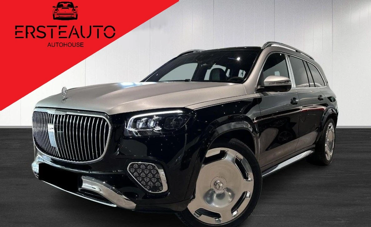 Mercedes-Benz GLS 600 MAYBACH 4-MATIC TWO-TONE BURMESTER PANO TV HEAD UP, снимка 1