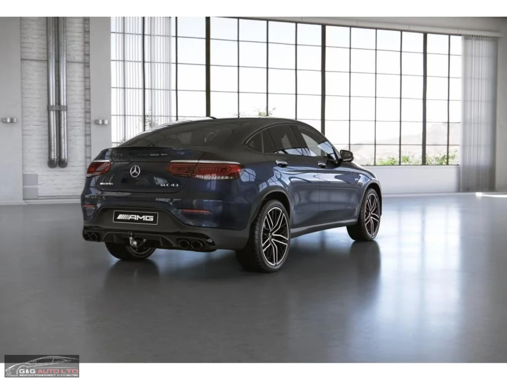 Mercedes-Benz GLC 43 AMG COUPE/390HP/NIGHT/4MATIC/360/BURM/HUD/AHK/LED/848g - изображение 4