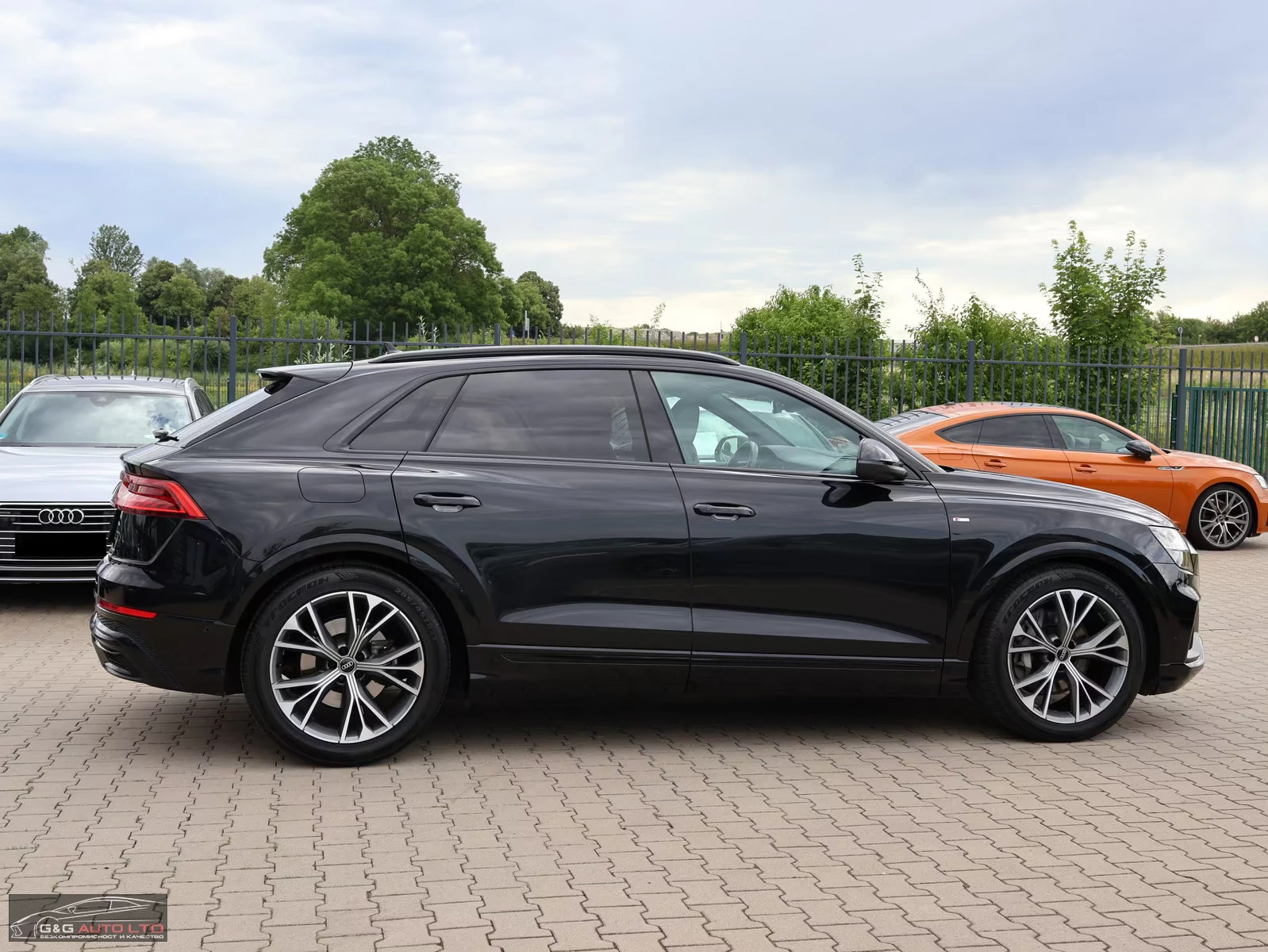 Audi Q8 50TDI/286HP/S-LINE/360/ОБДУХВАНЕ/MATRIX/ACC/580z, снимка 5 - Автомобили и джипове - 55231629