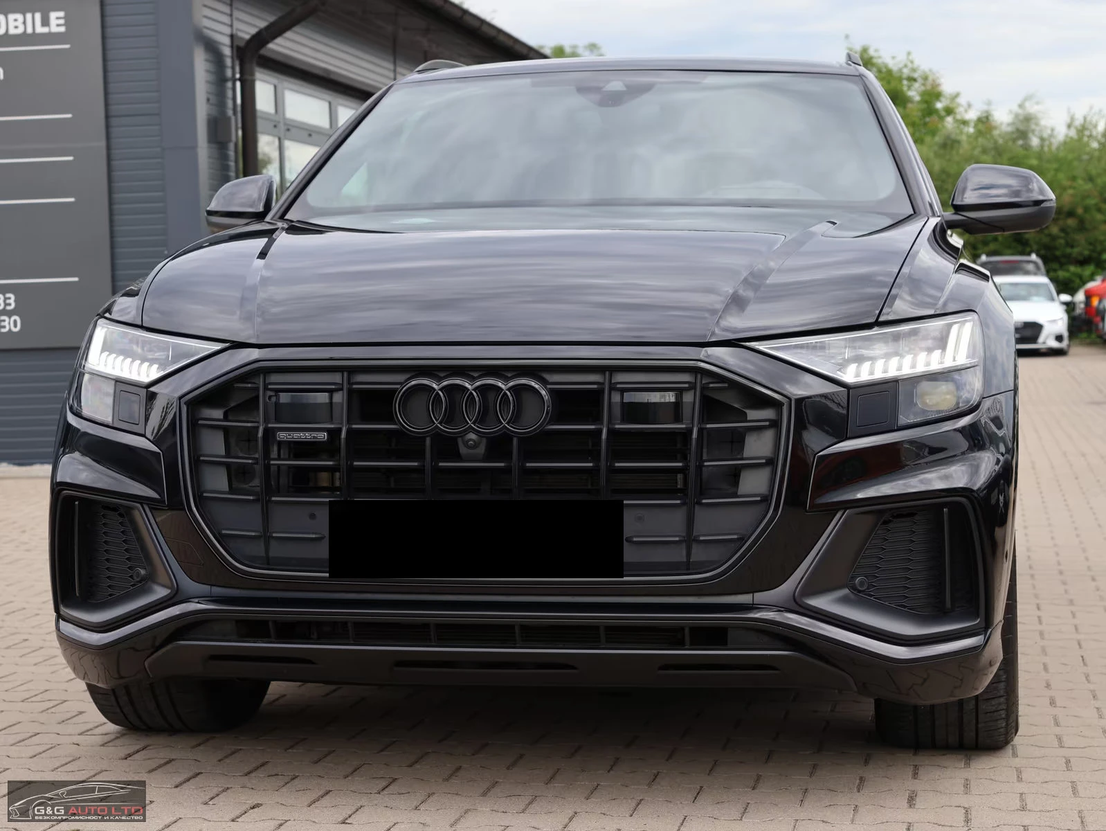 Audi Q8 50TDI/286HP/S-LINE/360/ОБДУХВАНЕ/MATRIX/ACC/580z, снимка 2 - Автомобили и джипове - 55231629