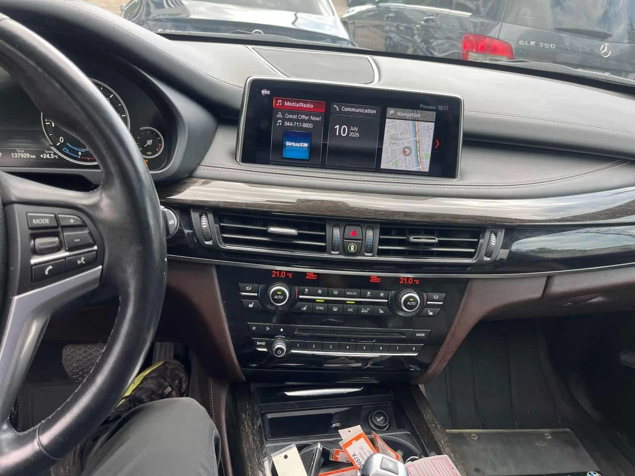 BMW X5 xDrive35i/ВТОРИ ГУМИ И ДЖАНТИ/ПАНОРАМА/ПОДГРЕВИ, снимка 9 - Автомобили и джипове - 55240710