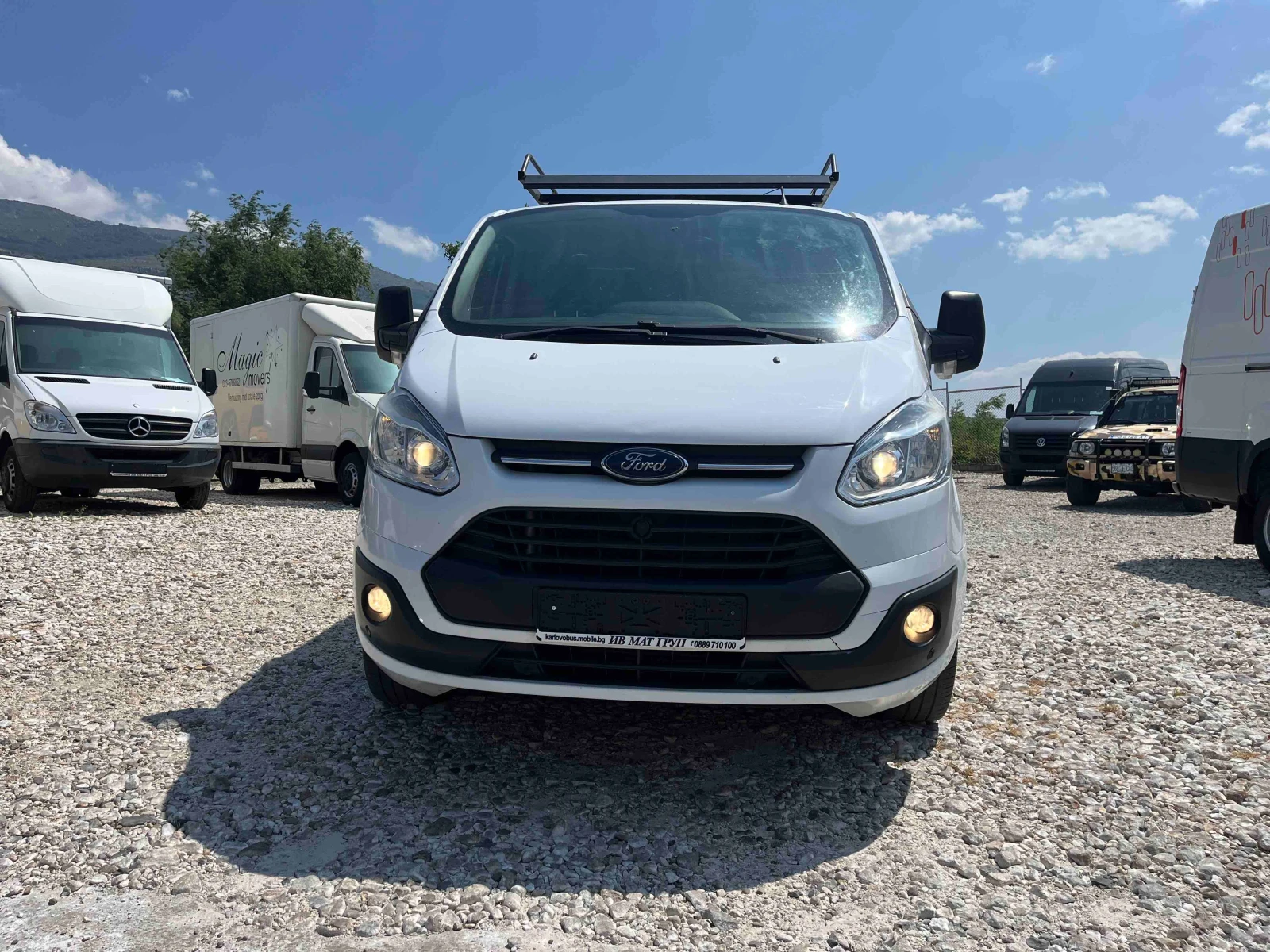 Ford Transit Custom дълга база, перфектен - изображение 2