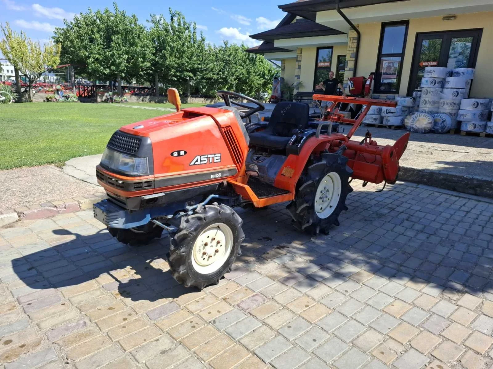 Трактор Kubota Асте 155, снимка 2 - Селскостопанска техника - 55234242