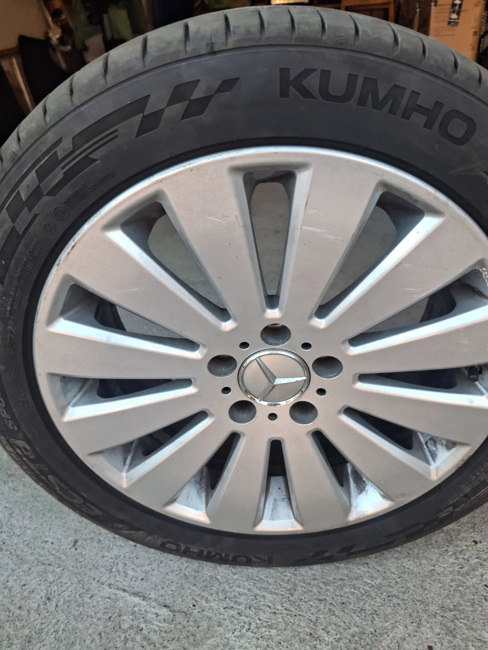 Гуми с джанти Kumho 245/45R17