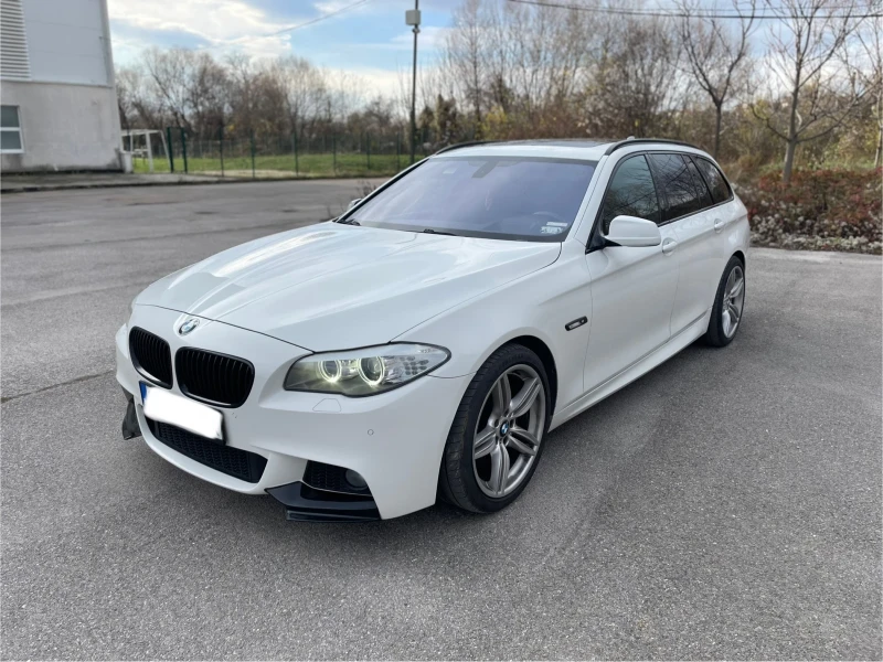 BMW 535 НАПЪЛНО ОБСЛУЖЕН ДВИГАТЕЛ RWD SAT MPACK DPF HEADUP, снимка 2 - Автомобили и джипове - 52565553