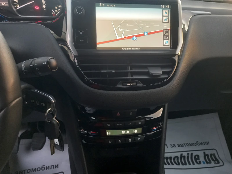 Peugeot 208 1.4 НАВИ КЛИМАТРОНИК  ЛЕД ФАРОВЕ, снимка 14 - Автомобили и джипове - 52930875