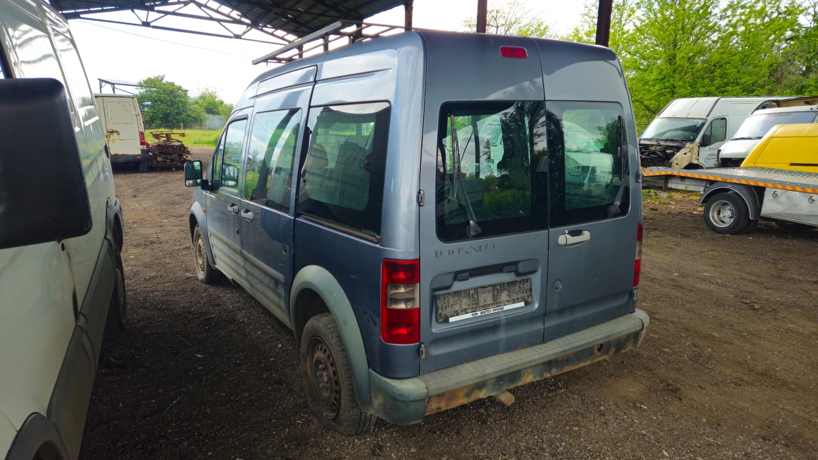 Ford Connect 1.8tdci/на части , снимка 4 - Автомобили и джипове - 54569139