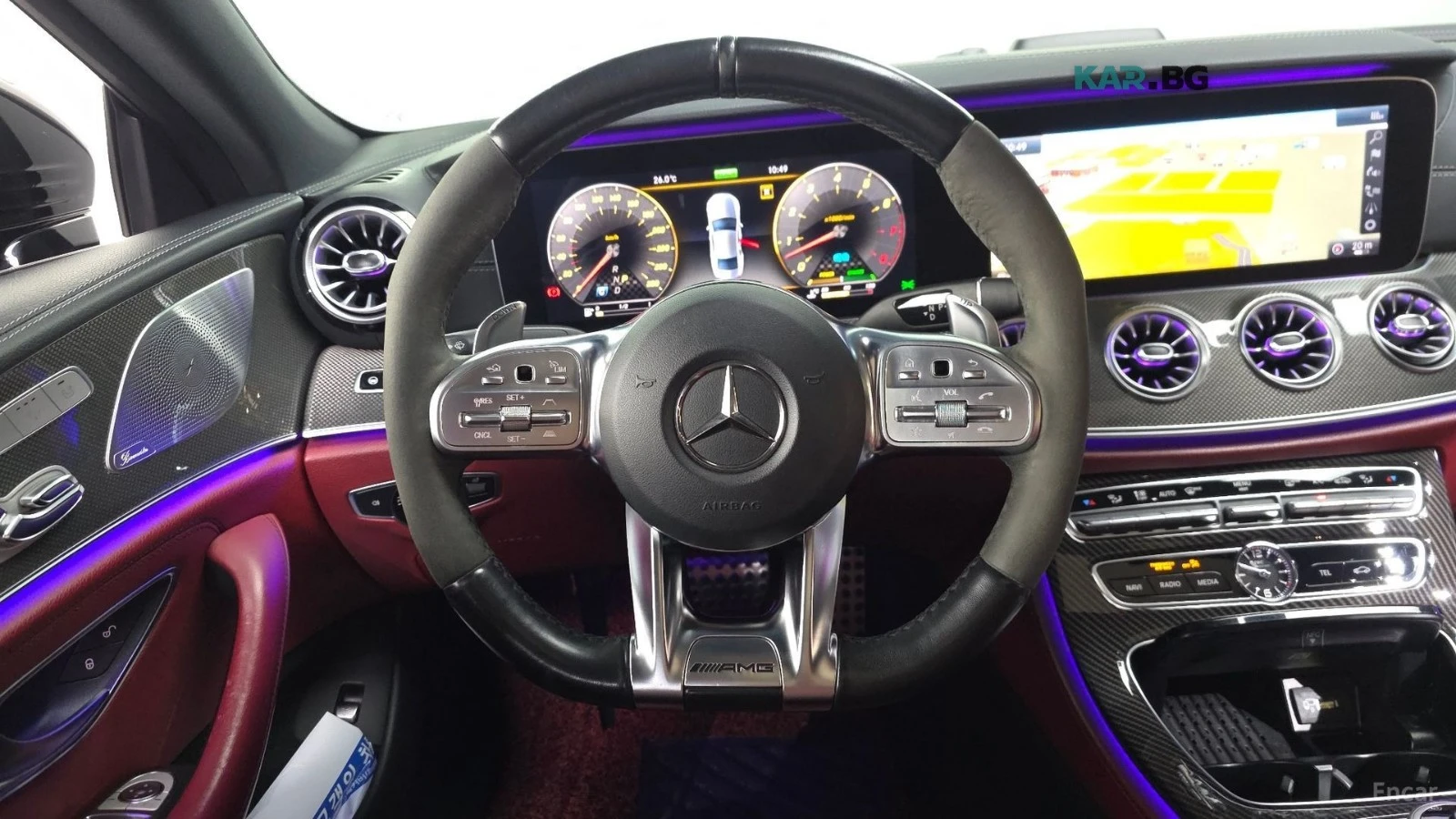 Mercedes-Benz CLS 53 AMG 4MATIC* BURMESTER* 360* DISTRONIC* ���������*  | Mobile.bg � ����������� 6