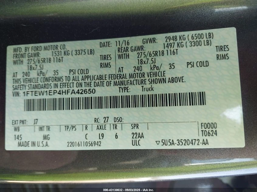 Ford F150 2.7L V-6 DI, DOHC, VVT, TURBO, 325HP 4X4 Drive | Mobile.bg   15