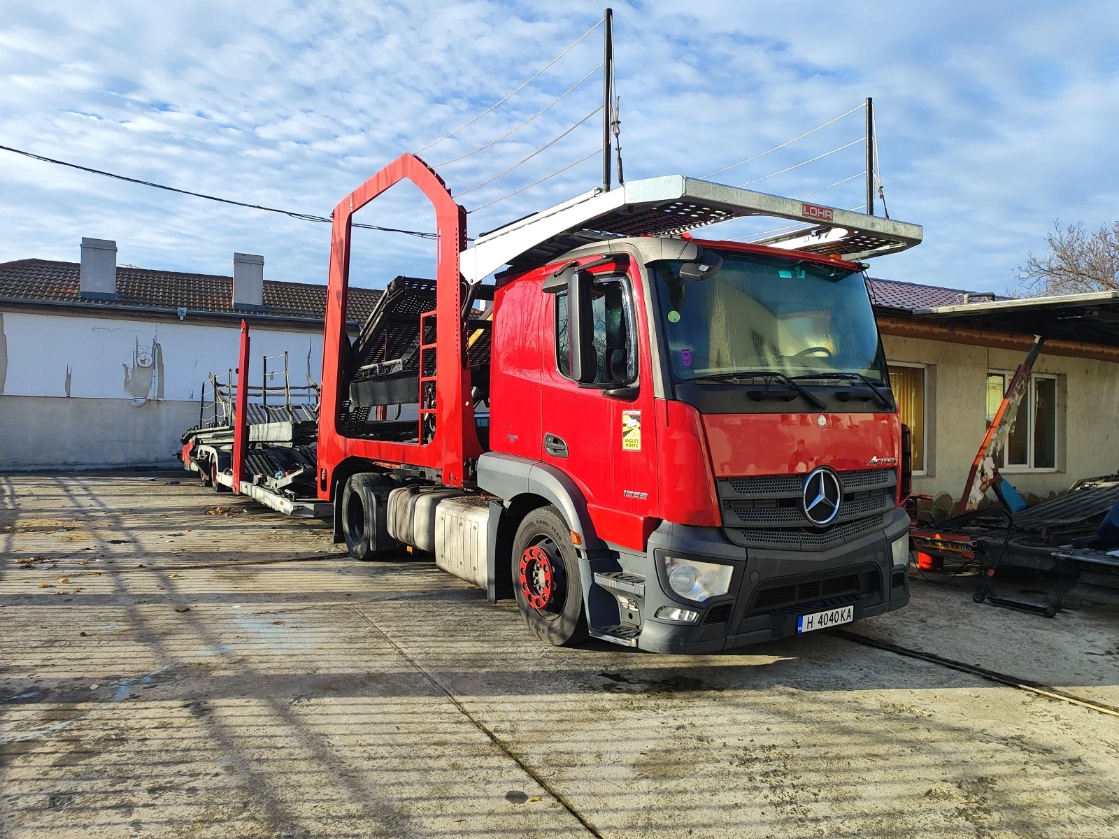 Mercedes-Benz Actros Автовоз  - изображение 7