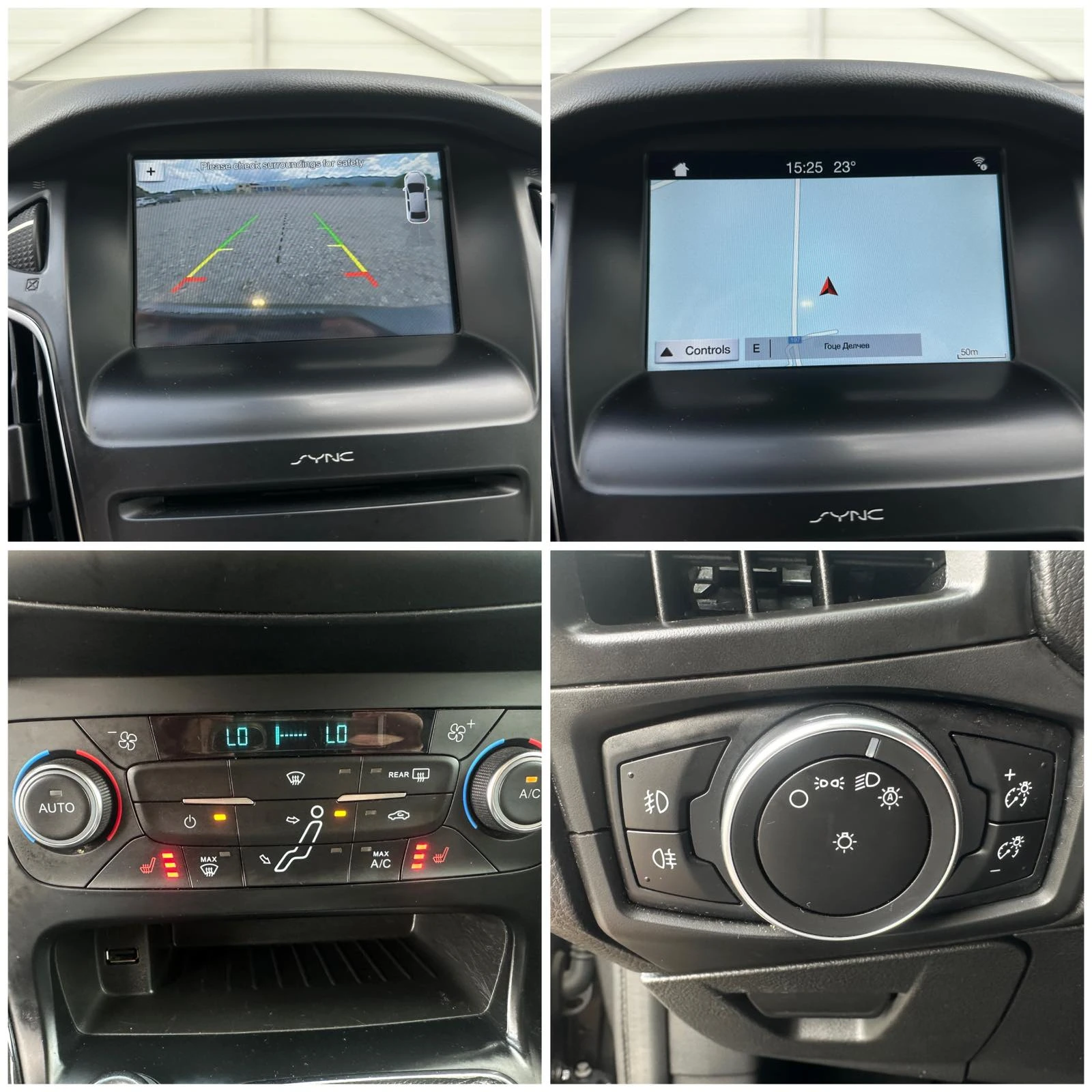 Ford Focus 2.0 TDCI Навигация/Камера/Подгрев/Собствен лизинг , снимка 14 - Автомобили и джипове - 54844628