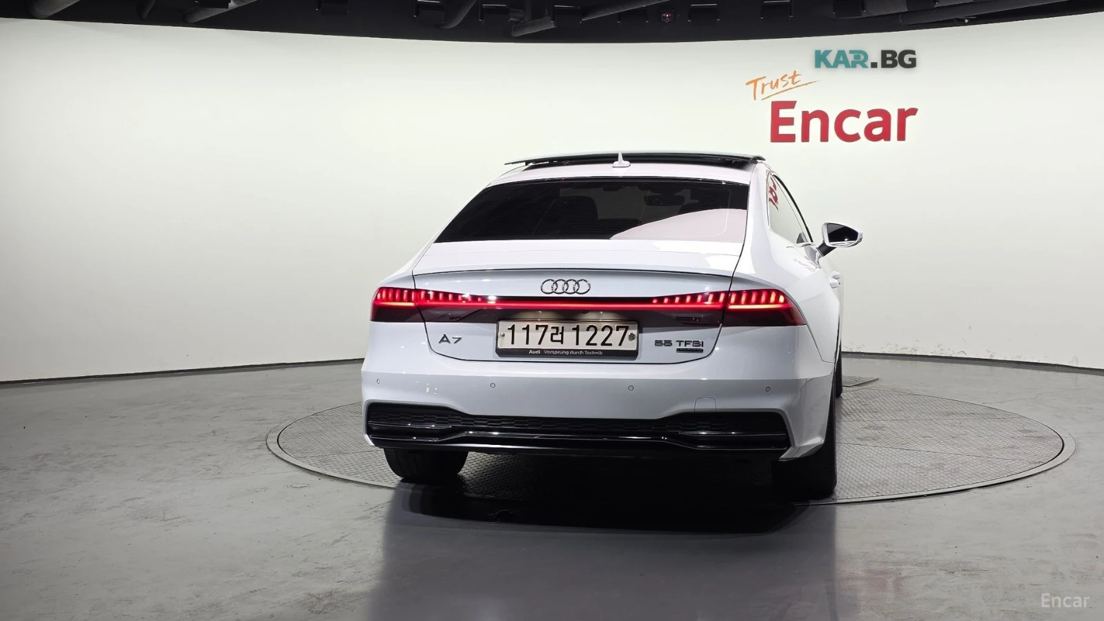 Audi A7 QUATTRO* 55TFSI* PREMIUM* DISTRONIC* ОБДУХ* 360* , снимка 4 - Автомобили и джипове - 55086843