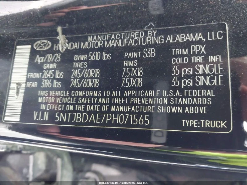 Hyundai Santa Cruz 2.5L I-4 DI, DOHC, VVT, 191HP All Wheel Drive, снимка 15 - Автомобили и джипове - 53095599