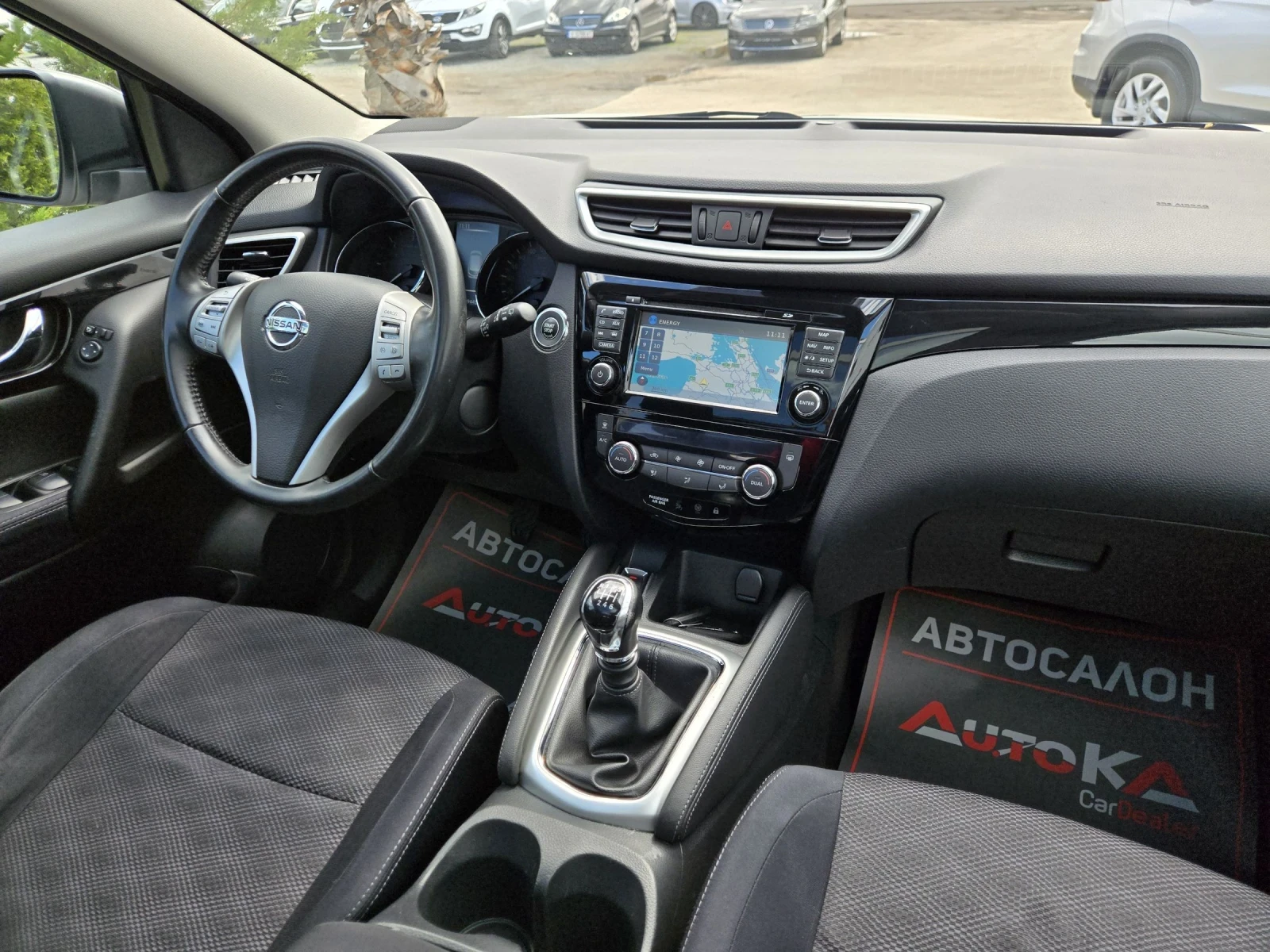 Nissan Qashqai 1.5DCI-110кс= TEKNA= 360= PANO= KEYLESS= EURO 6B, снимка 13 - Автомобили и джипове - 54096450