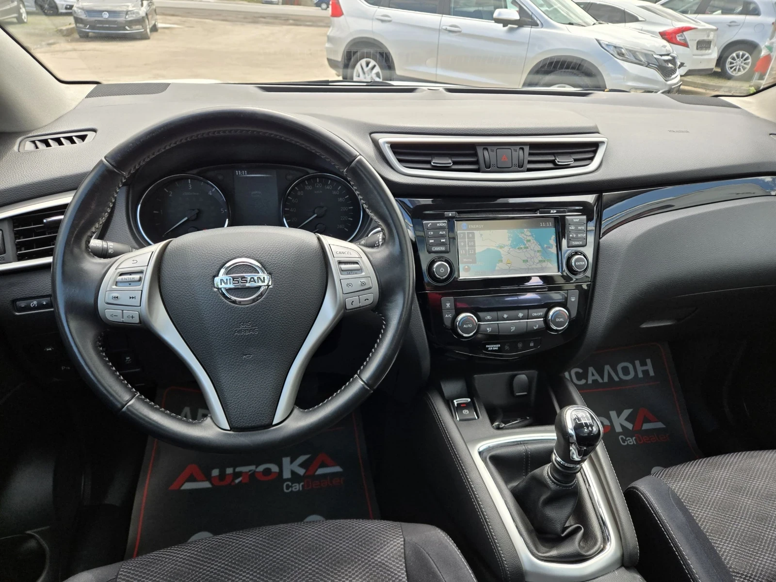 Nissan Qashqai 1.5DCI-110кс= TEKNA= 360= PANO= KEYLESS= EURO 6B, снимка 11 - Автомобили и джипове - 54096450