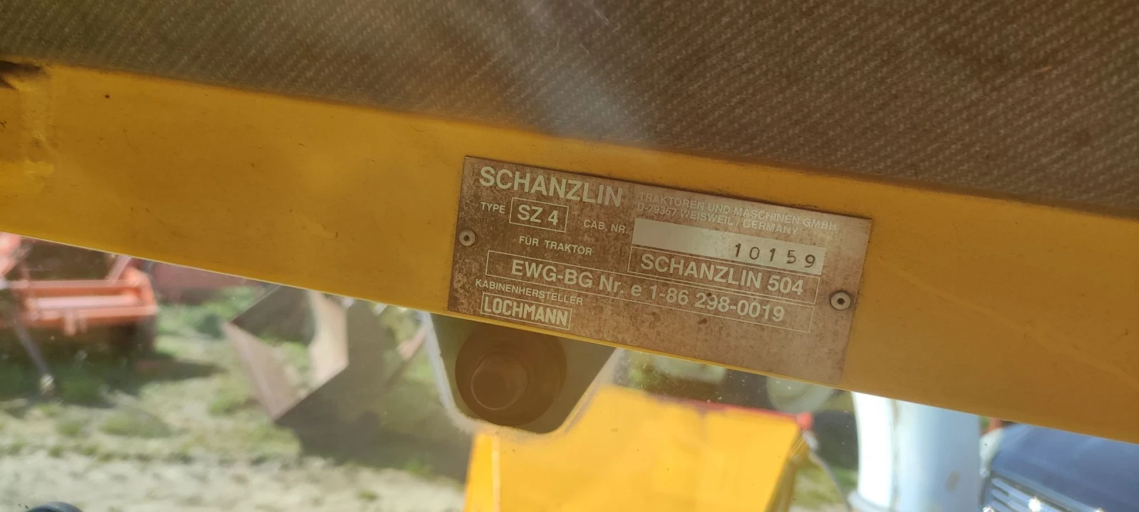 Трактор Barbieri SCHANZLIN 504, снимка 10 - Селскостопанска техника - 55288736