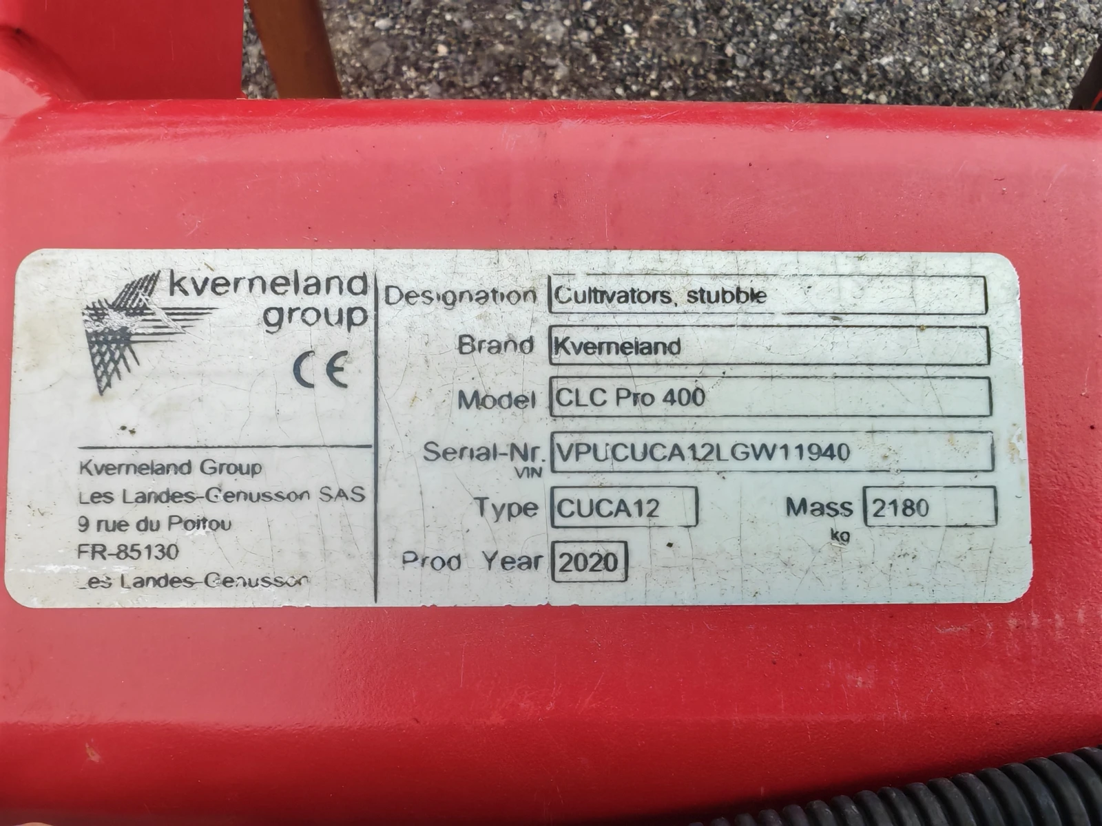 Продълбочител Kverneland CLC 400 Pro, снимка 4 - Селскостопанска техника - 56299223
