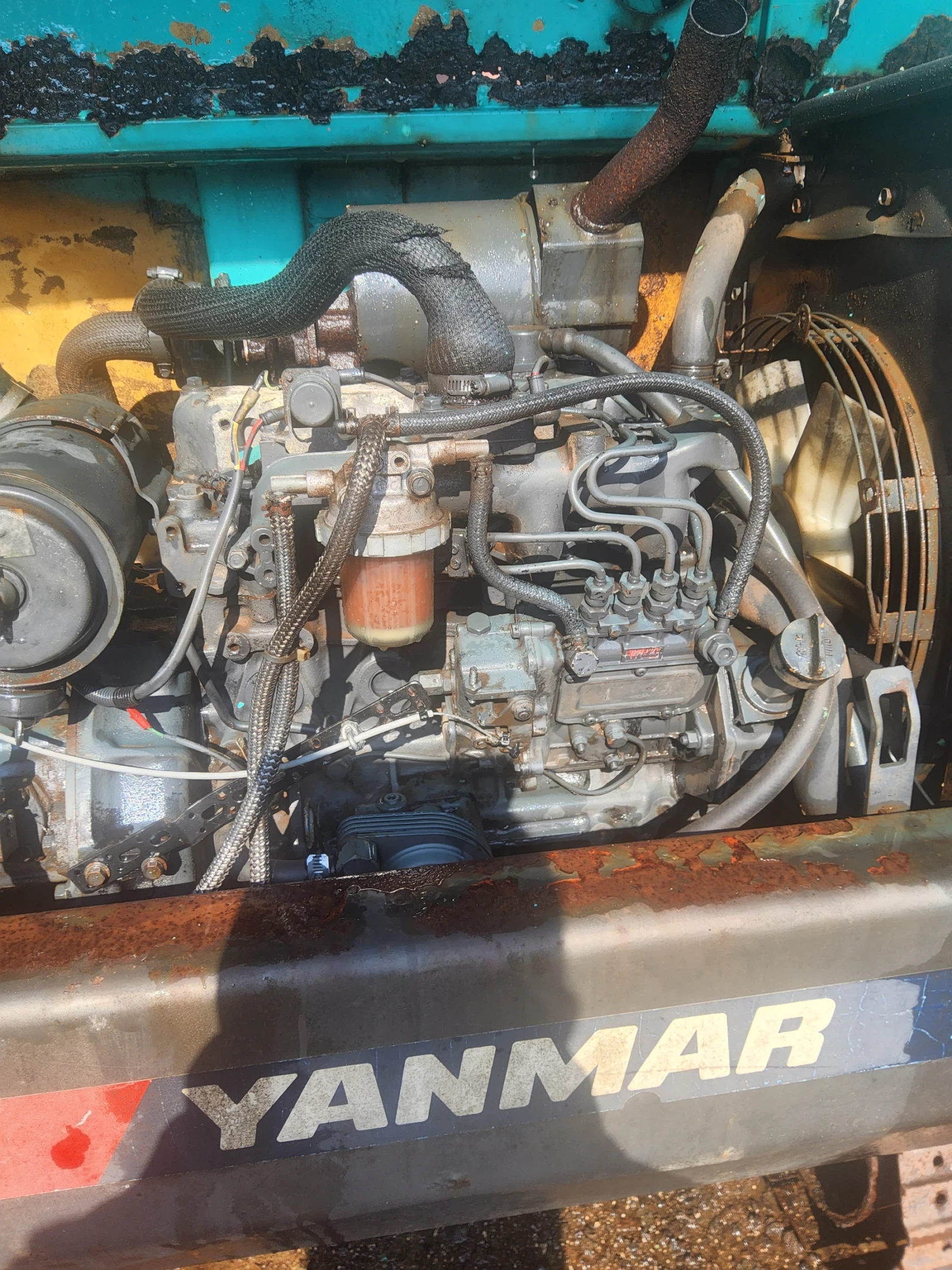 Багер Yanmar VIO 45, снимка 12 - Индустриална техника - 56650780