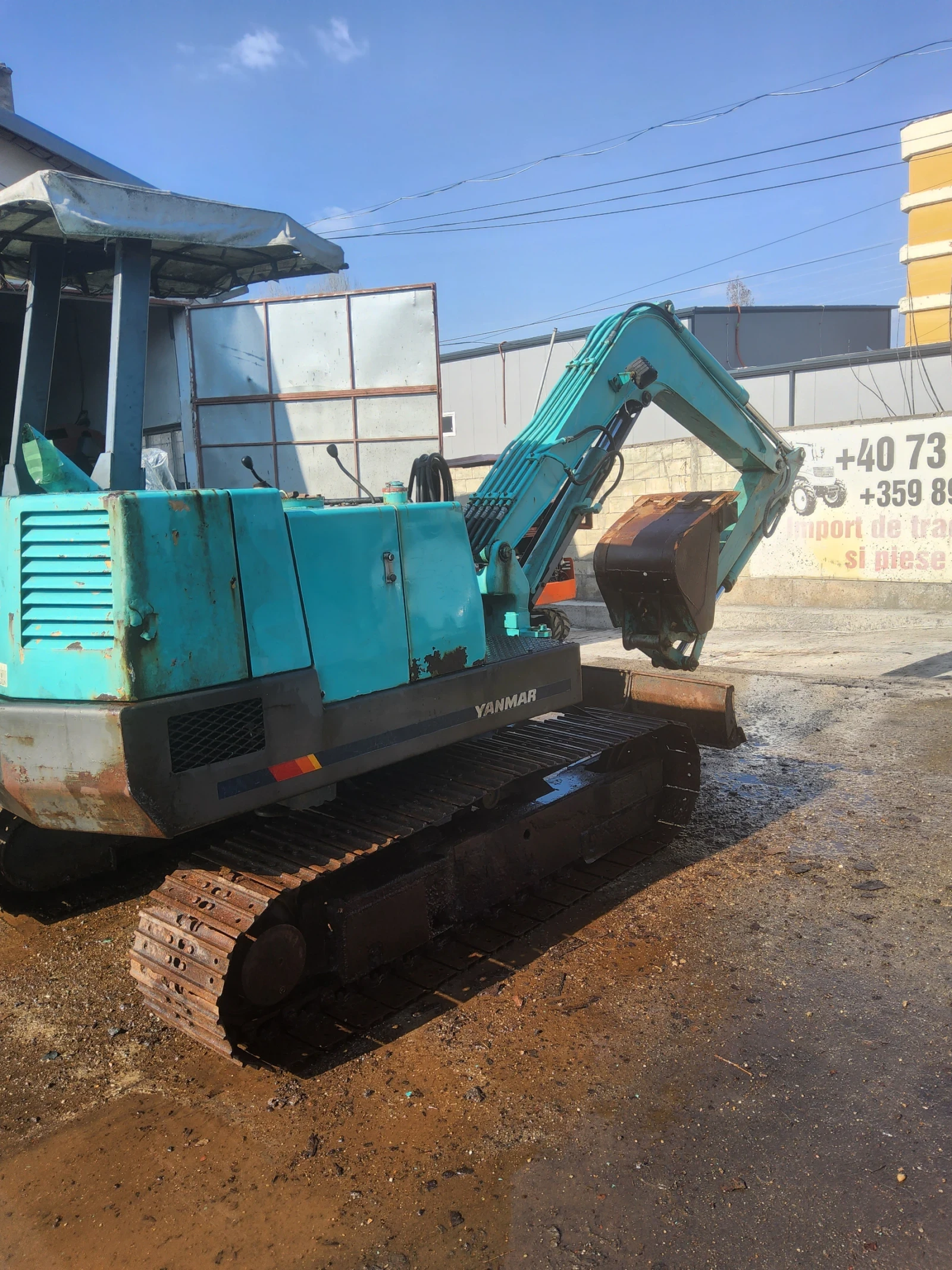 Багер Yanmar VIO 45, снимка 3 - Индустриална техника - 56650780