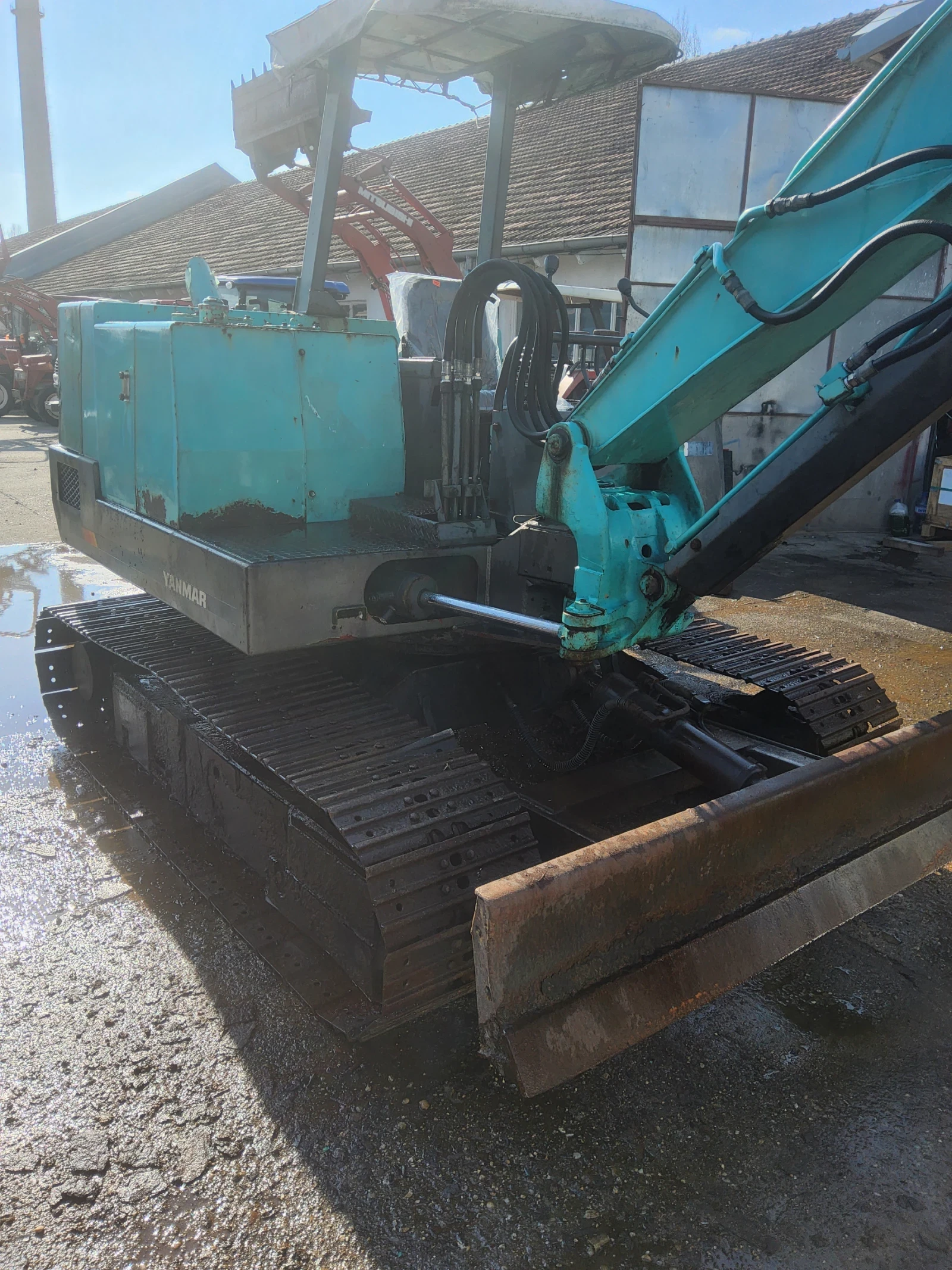 Багер Yanmar VIO 45, снимка 7 - Индустриална техника - 56650780