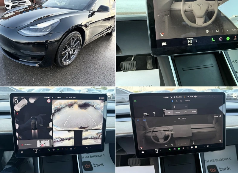 Tesla Model 3 4х4-DUAL MOTOR-BIXENON-PANORAMA-360KAMERI-със ДДС!, снимка 17 - Автомобили и джипове - 49702646