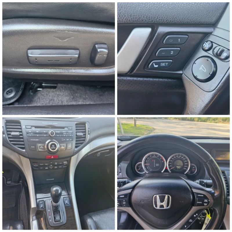 Honda Accord 2, 4* 201* AC* F1* XENON* PDC* КОЖА* AUT, снимка 16 - Автомобили и джипове - 50887262