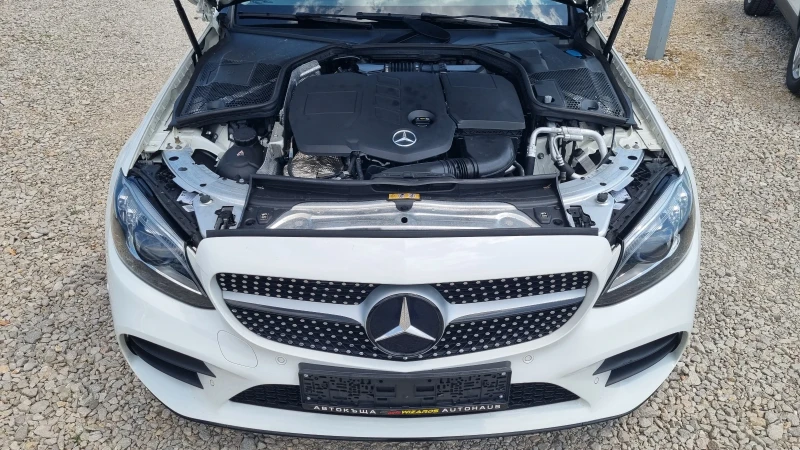 Mercedes-Benz C 220 AMG 4Matic 9G-tronic Digital  MultiLed  Disc 2020г, снимка 13 - Автомобили и джипове - 51140521