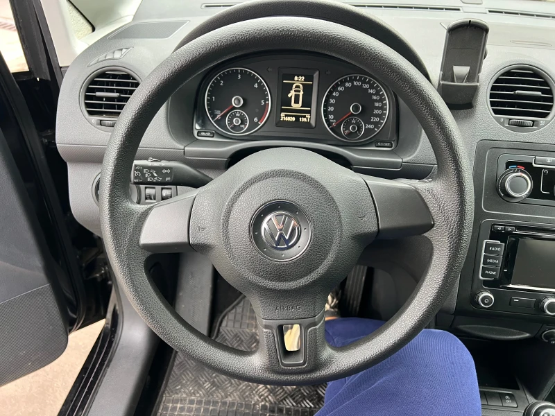 VW Caddy 1.6TDI , пътническо , NAVI , FULL, снимка 7 - Автомобили и джипове - 52909724