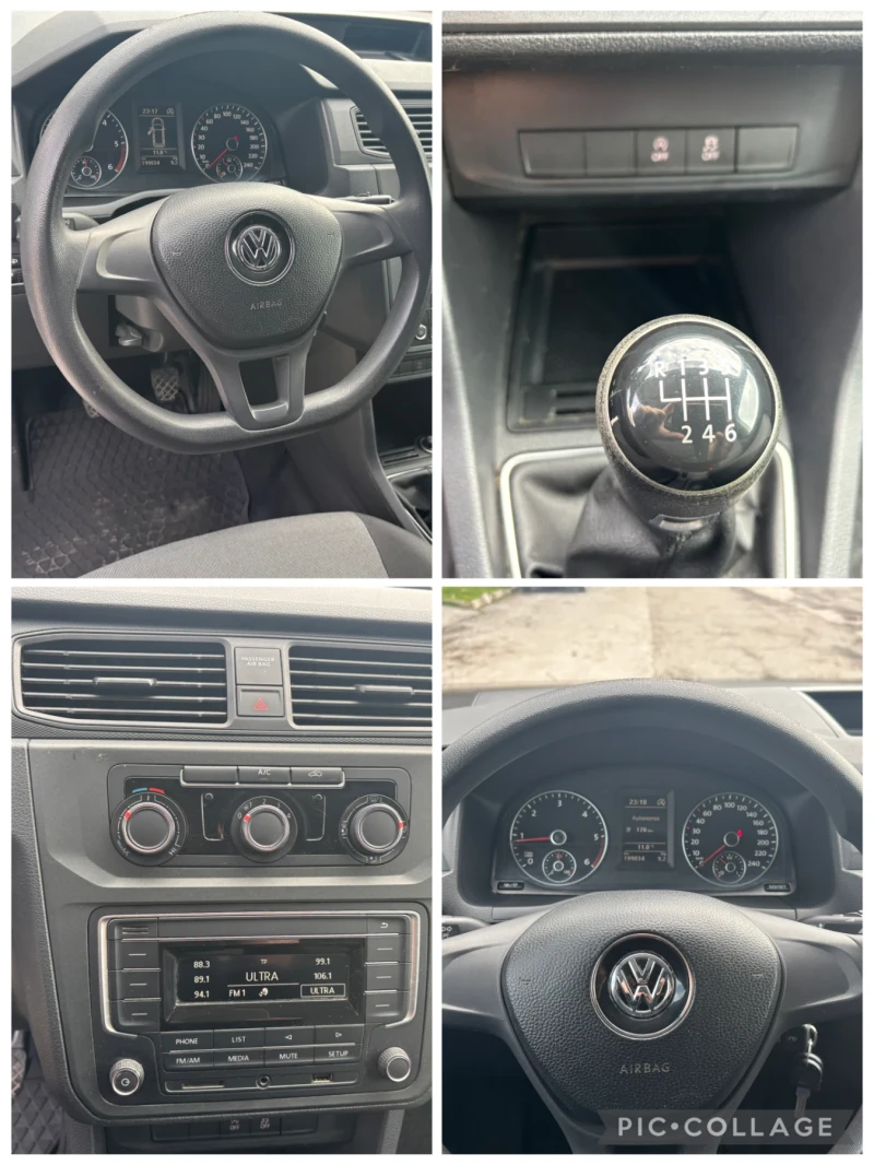VW Caddy 2.0 TDI /4х4 /6 ск., снимка 11 - Автомобили и джипове - 53571522