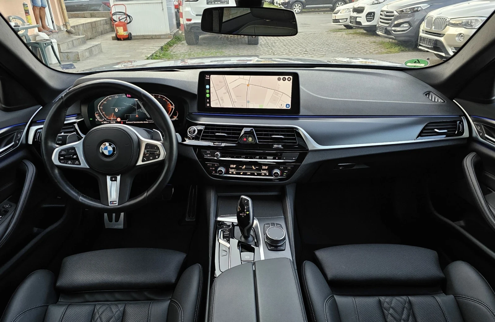 BMW 530 M-Sport LCI B48 HeadUp SoftClose 360 Гаранция  - изображение 9