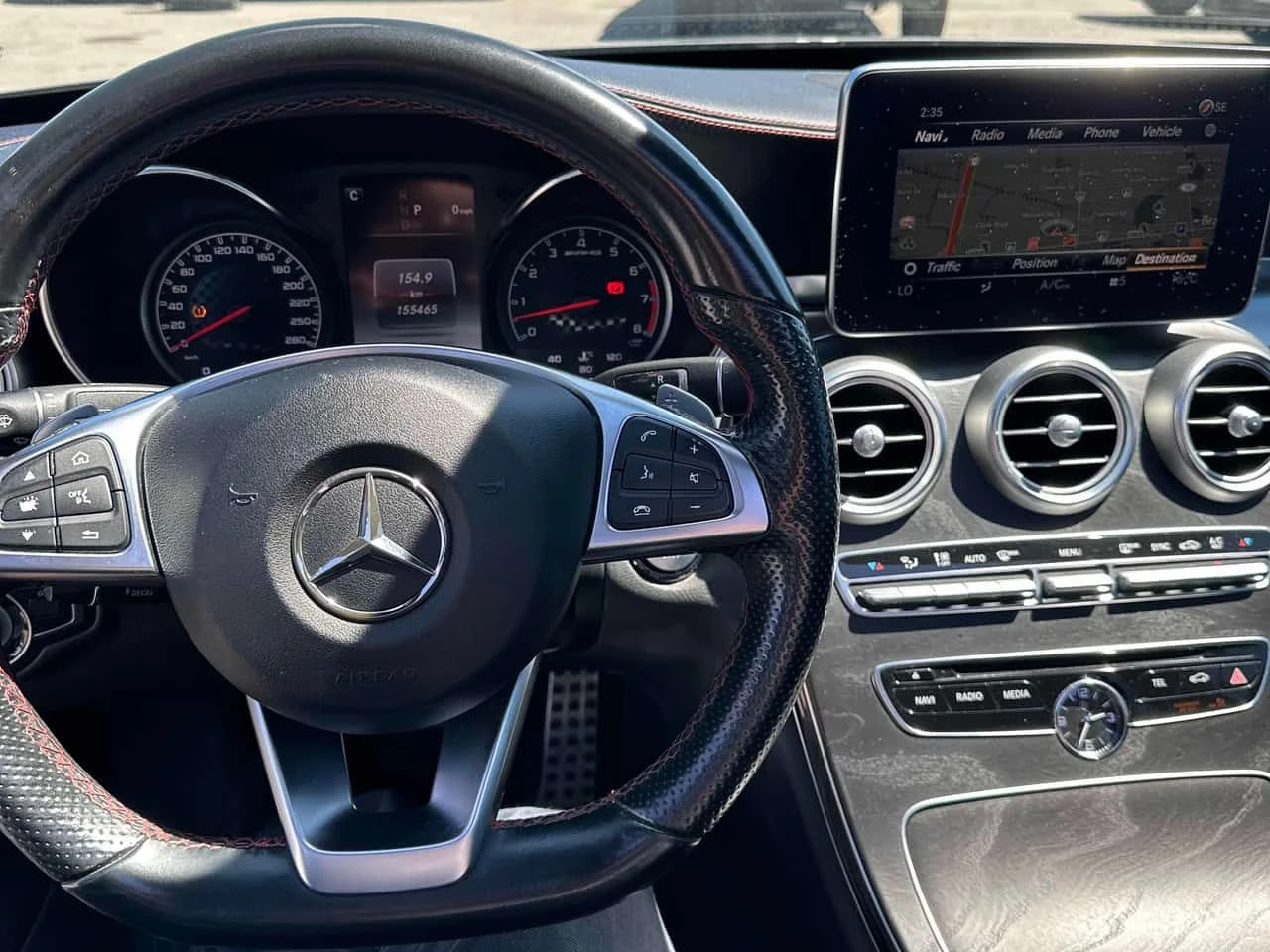Mercedes-Benz C 43 AMG /360/BURMESTER/CARFAX/АВТОКРЕДИТ, снимка 16 - Автомобили и джипове - 54706773