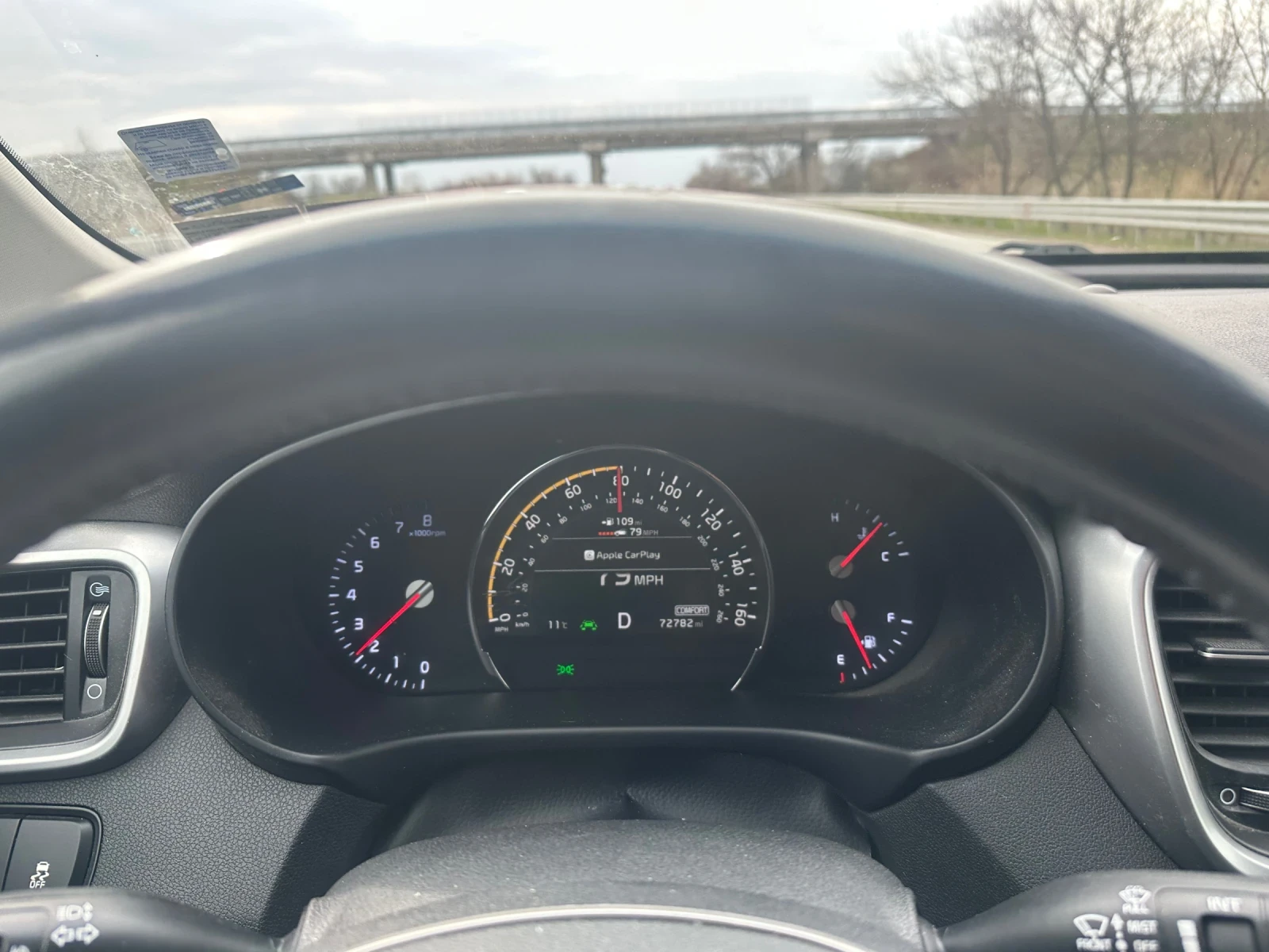 Kia Sorento EX Facelift 3.3 V6 4x4, 8скорости, дистроник, кожа, снимка 10 - Автомобили и джипове - 54031510