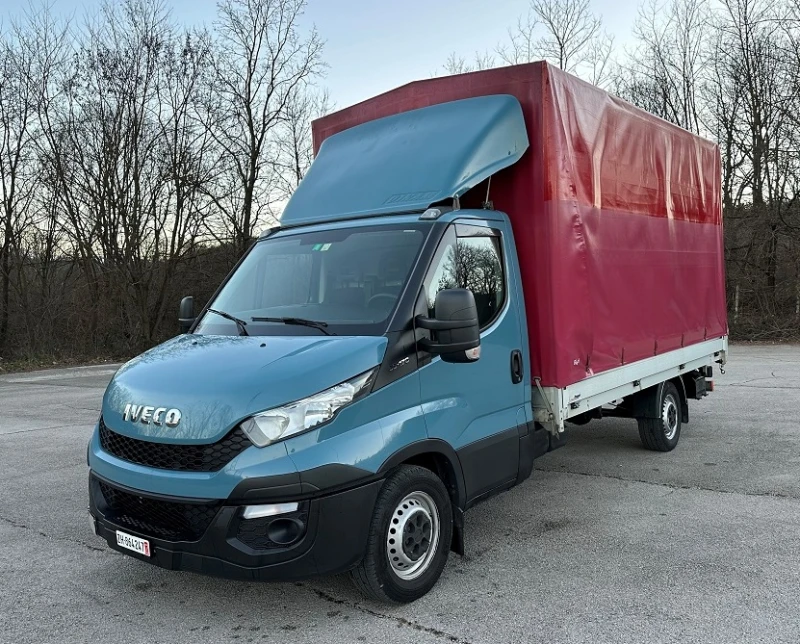 Iveco Daily 35S17* 3.0L* HI-MATIC* БОРД* КЛИМА* МЕЖДУОСИЕ 4.10, снимка 1 - Бусове и автобуси - 48409912