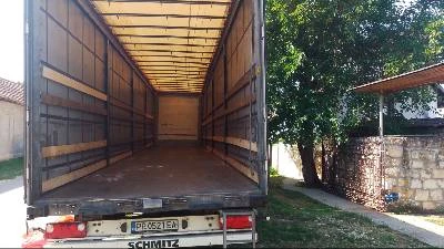 Полуремарке Schmitz Cargobull Varios с повдигащ се таван (механично), снимка 5 - Ремаркета - 52934330