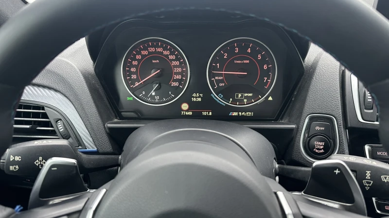 BMW M140 77 000KM | САМО НА ЗАДНО | ТОП СЪСТОЯНИЕ | 2 КЛЮЧА, снимка 10 - Автомобили и джипове - 53180697