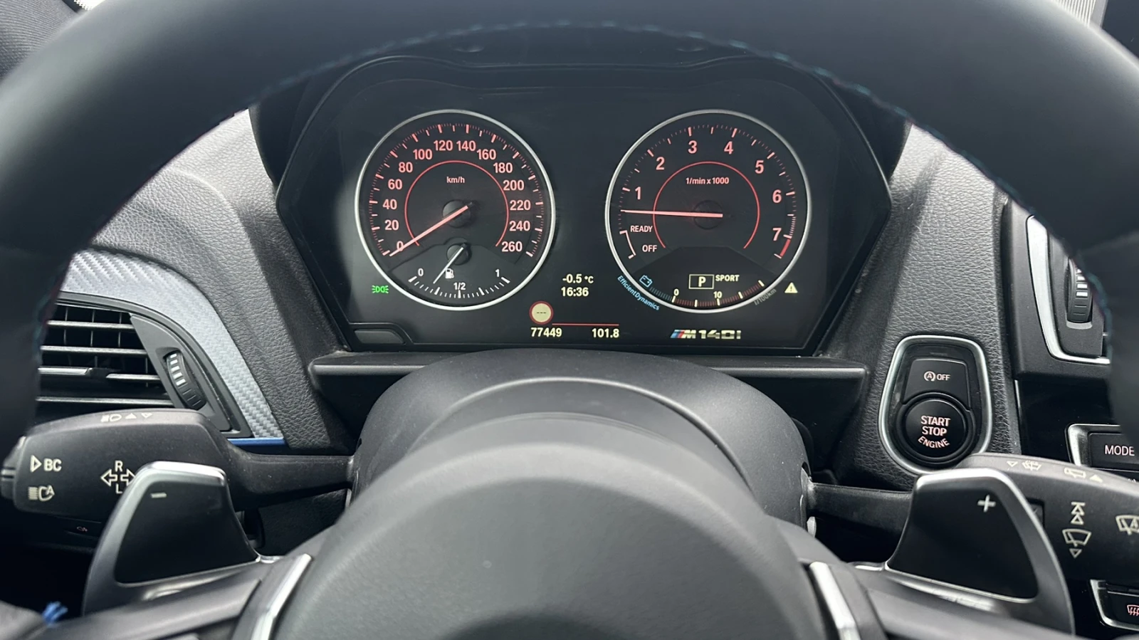 BMW M140 77 000KM | САМО НА ЗАДНО | ТОП СЪСТОЯНИЕ | 2 КЛЮЧА - изображение 10