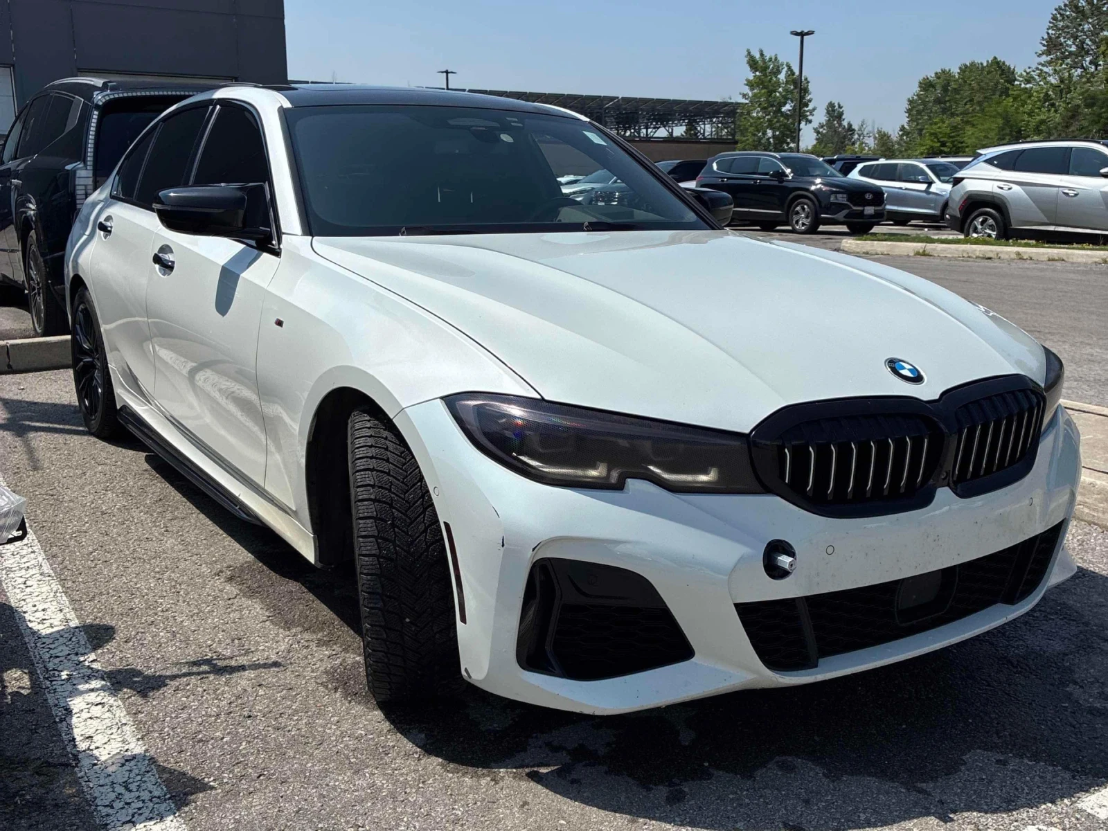 BMW 340 M-pack* 360* Shadowline pack* H&K* Шибидах* Подгре, снимка 3 - Автомобили и джипове - 55479390