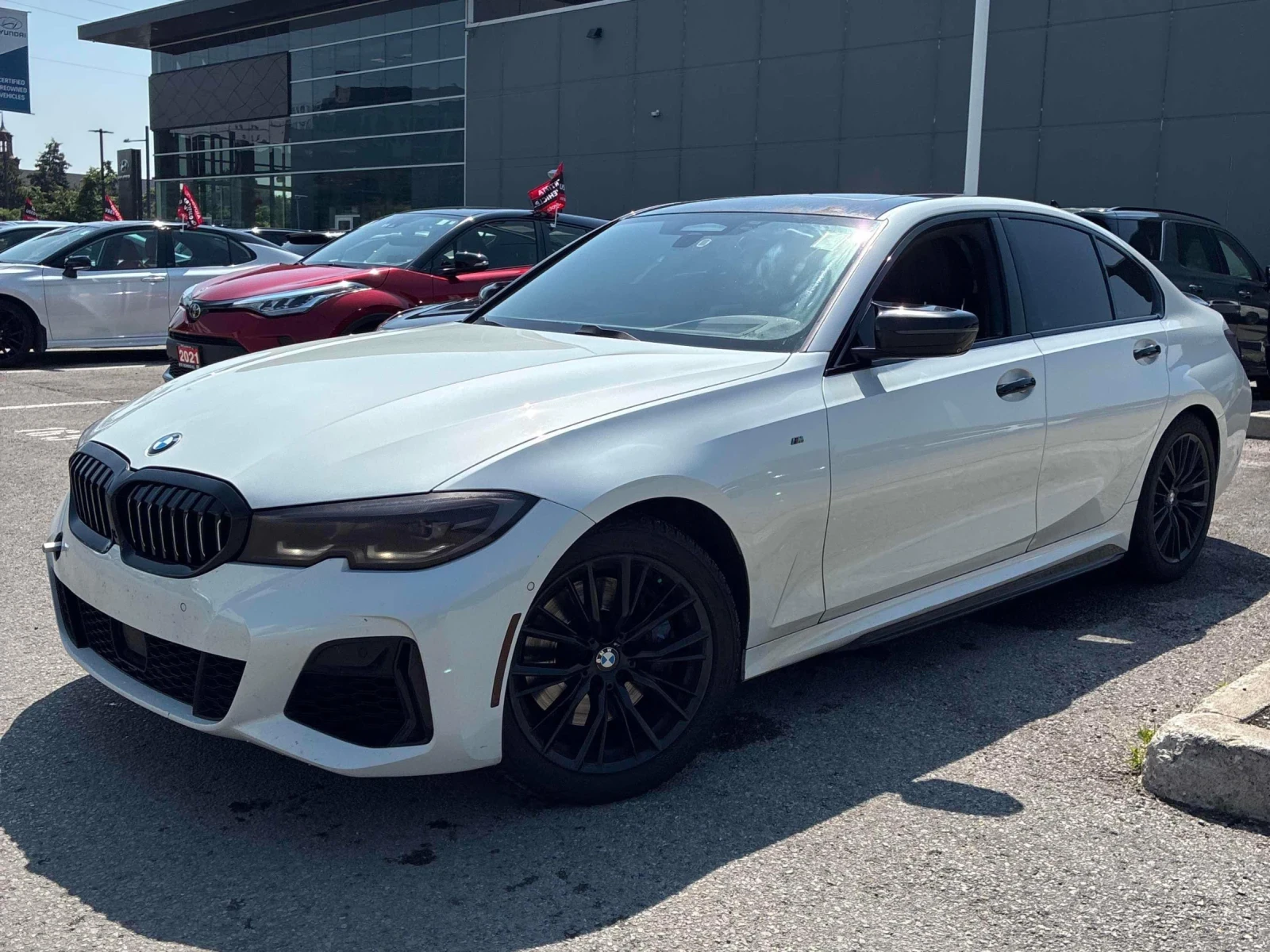 BMW 340 M-pack* 360* Shadowline pack* H&K* Шибидах* Подгре, снимка 2 - Автомобили и джипове - 55479390