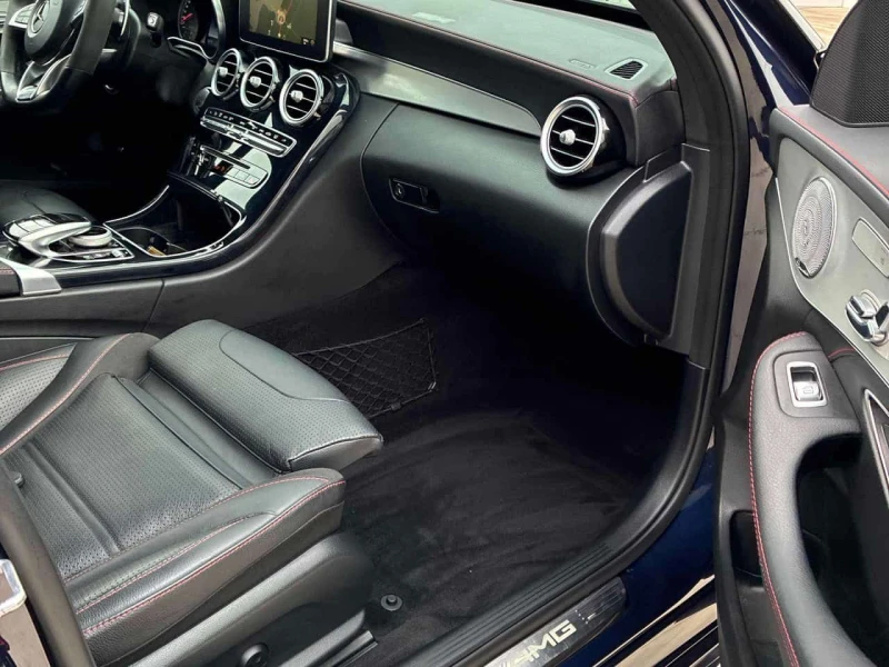 Mercedes-Benz C 43 AMG CARFAX /360 / BURMESTER/PANO/NAVI, снимка 14 - Автомобили и джипове - 53580721