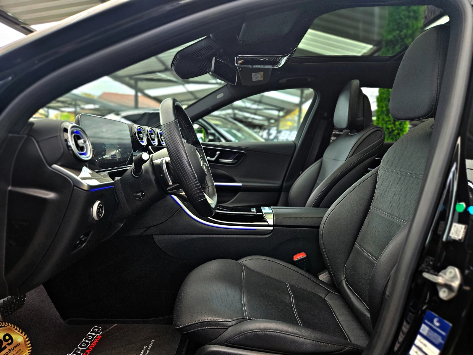 Mercedes-Benz C 300 AMG/4M/DISTR/HUD/VIRTUAL/3DCAM///PANO/LI | Mobile.bg   15