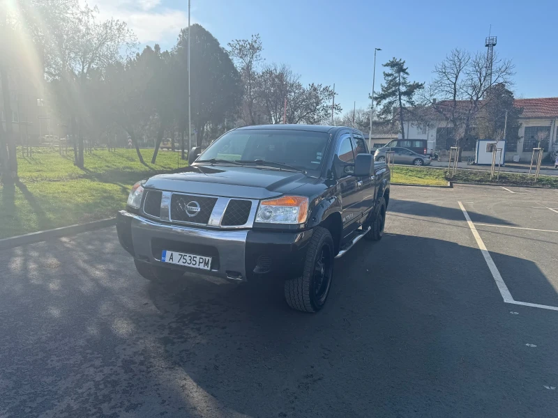 Nissan Titan crew cab, снимка 1 - Автомобили и джипове - 48907656