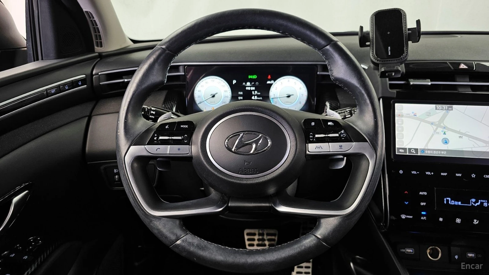 Hyundai Tucson 1.6 TURBO* 4WD* INSCRIPTION* PALTINUM III* ОБДУХВ*, снимка 12 - Автомобили и джипове - 55421112