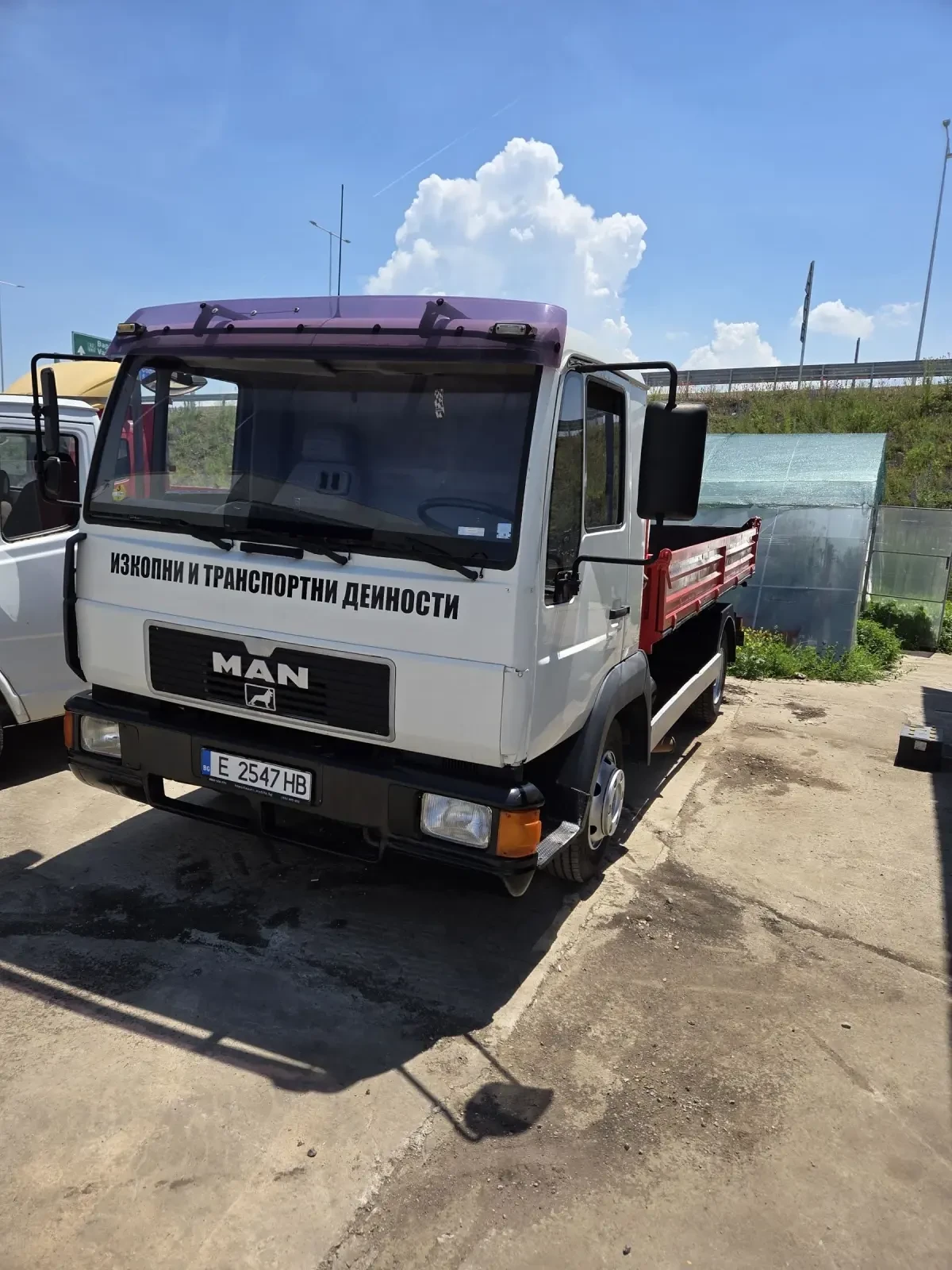Man 8.180 Самосвал , снимка 2 - Камиони - 54920747