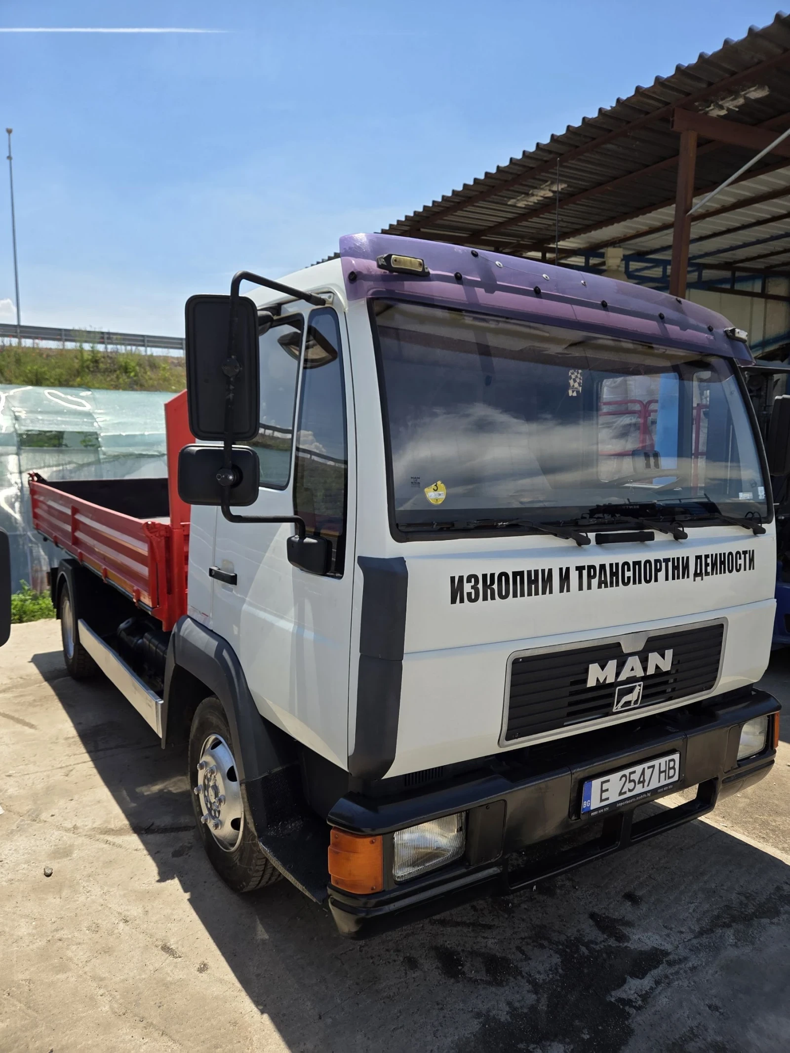 Man 8.180 Самосвал 