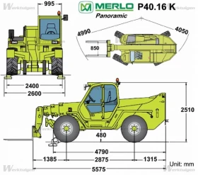 Телескопични товарачи Merlo P40.16K 4x4x4 | Mobile.bg — малка снимка 14