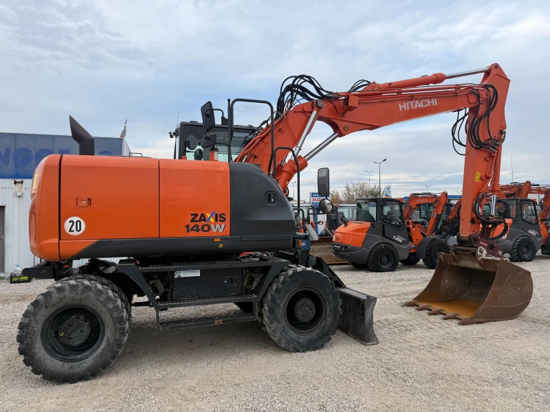 Багер Hitachi ZX 140W-5B, снимка 14 - Индустриална техника - 52537581