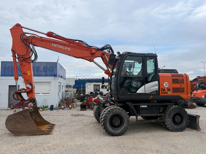 Багер Hitachi ZX 140W-5B, снимка 5 - Индустриална техника - 52537581